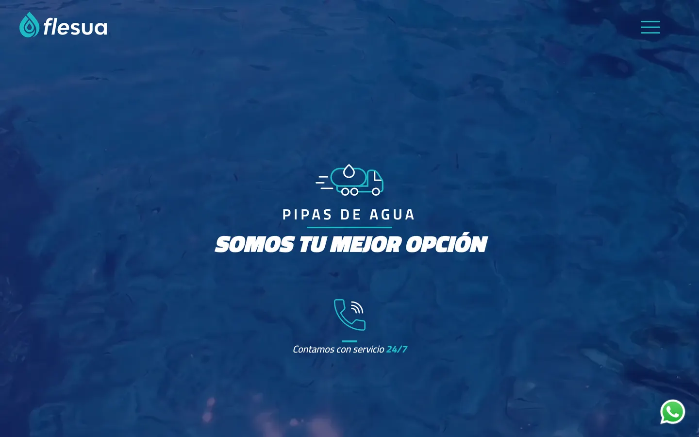 Portada del sitio de Flesua
